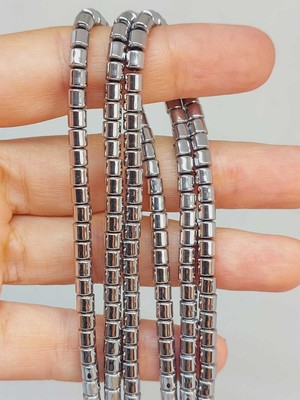 Yaşam Tohumu Hematit Taşı Dizi 3.5*3.5mm (48216)