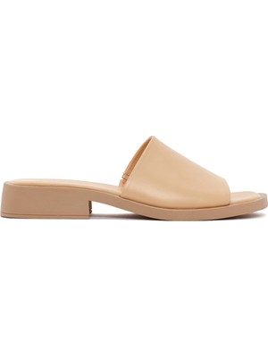 Derimod Kadın Pembe Deri Terlik