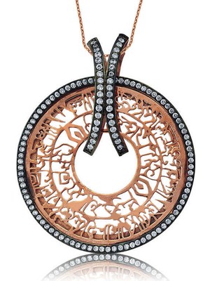 Serra Jewels Gümüş Nur Suresi Bayan Kolye
