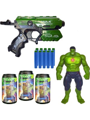Prestij Oyuncak Prestij Bvm Oyuncak Hedefli Soft Mermili Hulk Figürlü Dart Atan FAB.9519