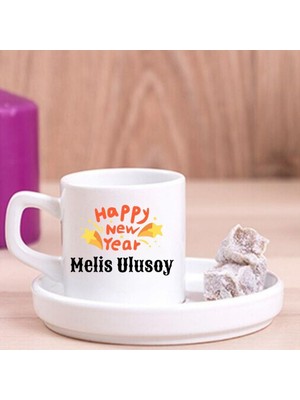 Çılgıntrend Kişiye Özel Yeni Yıl Hediyesi Türk Kahvesi Fincanı