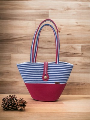 Home Decors By Özlem Hasır Çanta Omuz Çantası Plaj Çantası El Emeği Handmade Tasarım Tarz Yaz MODA-30CMX40-42CM