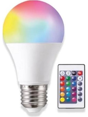 Linway Rgb LED Ampul Kumandalı 9W