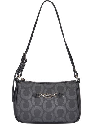 U.S. Polo Assn. Çapraz Askılı Kadın Çanta Siyah Us24195