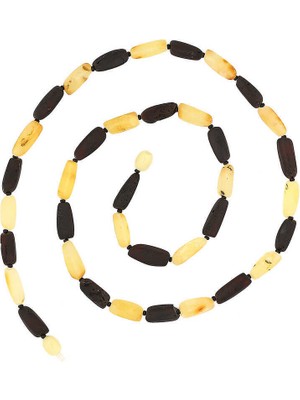 Serra Jewels Yetişkin Damla Kehribar Kolye