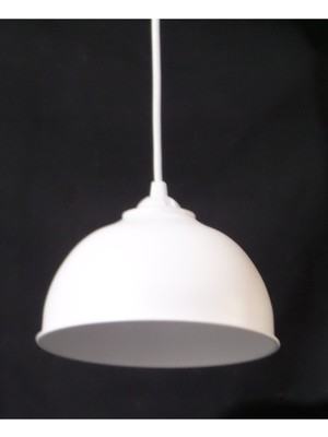 Woodhub E27 Beyaz Çocuk Odası Genç Odası Metal Modern Avize Aydınlatma Sarkıt Modern Beyaz Metal 1