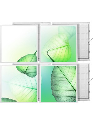 Gök Panel 60X60 LED Panel Sıva Altı Desenli 2x2 Dörtlü Grup 46510069SA