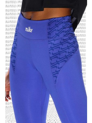 Nike Dri Fit One Leggings Blue Toparlayıcı Tayt Mavi