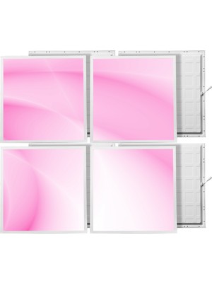 Gök Panel 60X60 LED Panel Sıva Altı Desenli 2x2 Dörtlü Grup 46510139SA