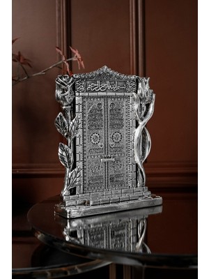 Hac Umre Hediyelik Hediyelik Biblo Lüks Obje Lale Gül Kabe Kapısı Dekoratif Süs