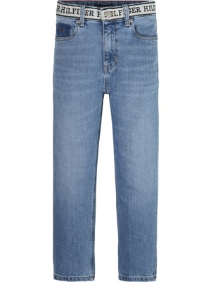 Tommy Hilfiger Normal Bel Mavi Erkek Denim Pantolon Archıve Reconstructed Mıd Wash