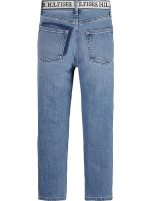 Tommy Hilfiger Normal Bel Mavi Erkek Denim Pantolon Archıve Reconstructed Mıd Wash