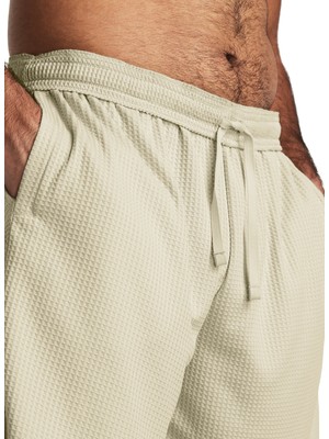 Under Armour Bej Erkek Bol Kesim Şort 1383107-273 Ua Rival Waffle Short