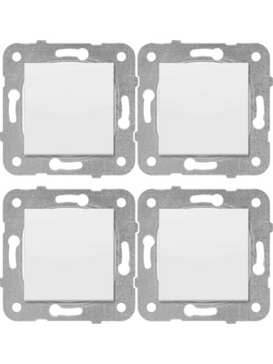 Viko Karre Anahtar Beyaz (Çerçeve Dahil) 90967001 (4 Adet)