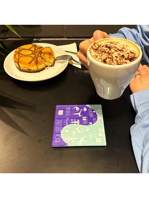 Cam Bardak Altlığı | Y-O-G-A | 4'lü Takım | 10CM x 10CM