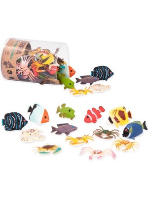 Terra 60 Parça Küçük Oyun Seti - Tropikal Balıklar