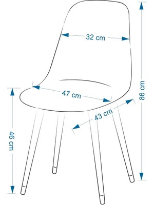 Vilinze Eames Sandalye Avanos Ahşap Mdf Mutfak Masası Takımı - 70X120 cm