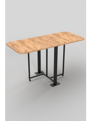 RetoDesign Efes Çam Katlanır Masa. Mutfak Masası, Yemek Masası 1630