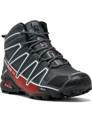 Tonny Black Trekking Bot Füme Beyaz Dış Materyal ile Şık Görünüm ve Rahat Kalıp