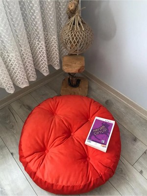 Lavinia Yeni Koleksiyon Turuncu Yer Minderi