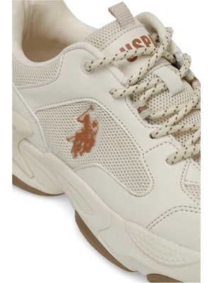 U.S. Polo Assn. Us Polo A10151351012010 4m Maybe Wmn 4fx Bej Kadın Sneaker Ayakkabı