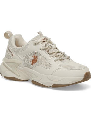 U.S. Polo Assn. Us Polo A10151351012010 4m Maybe Wmn 4fx Bej Kadın Sneaker Ayakkabı