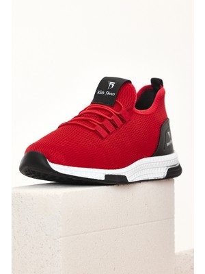 Tonny Black Çocuk Unisex Kırmızı Tonny Black Rahat Kalıp Ayakkabı