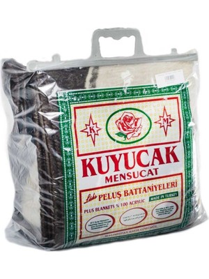 Miabella Home Kuyucak Mensucat Tek Kişilik Peluş Battaniye 10060