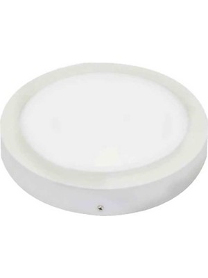 Kendal 1 Adet 24W 6500K Beyaz Işık Sıva Üstü Smd Yuvarlak LED Panel KDL423