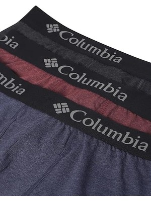 Columbia Erkek 3 Pack Tri Blend Boxer Brief