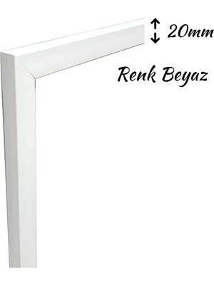 mixefor 50CM X70CM Ölçü Boş Çerçeve -Poster Fotoğraf Resim Çerçevesi Ön Yüzey Antireflektif