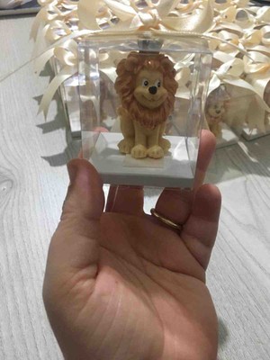 Opulent Accessories Aslan Mum 15ADET,DOĞUM Günü Hediyesi, Bebek Mevludu, Sünnet Hatırası, Babyshower,diş Partisi,yenidoğan Hediyelik Mum