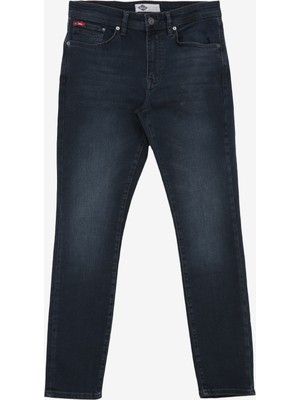 Lee Cooper Jeff Normal Bel Dar Kesim Çok Dar Paça Gri Erkek Jean Pantolon