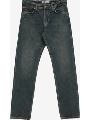 Lee Cooper Jagger Normal Bel Dar Kesim Düz Paça Mavi Erkek Jean Pantolon