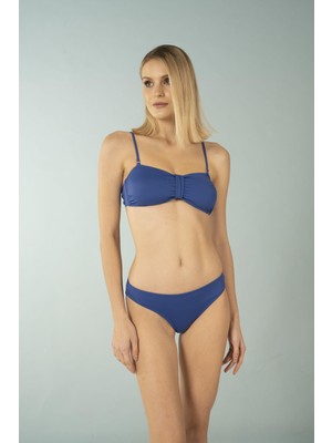 Estiva Luplu Straplez Bikini Takımı - Saks