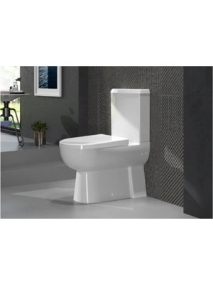 Turavit Omega Kanallı Duvara Sıfır Klozet Takım