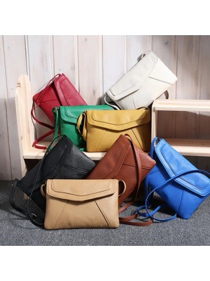 Qiuming Shop Vintage Deri Hotsale Kadın Düğün Manşonları Kadın Parti Ünlü Crossbody Omuz Messenger Çanta (Yurt Dışından)