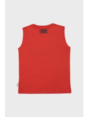 Bikkembergs  Erkek Çocuk Oranj Atlet 23SS1BK1438