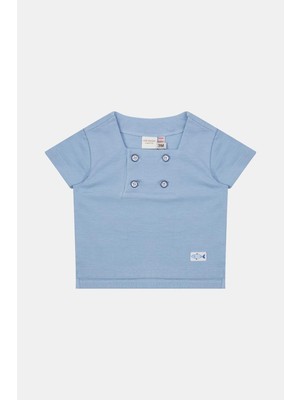 Layette  Erkek Bebek Mavi Tshirt 23SS0LT8508