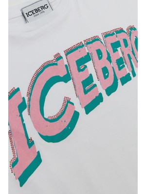 Iceberg  Kız Çocuk Beyaz T-Shirt 23SSITS3151