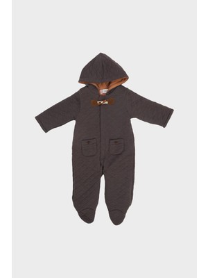 Layette Erkek Bebek Antrasit Tulum 22FW0LT8804