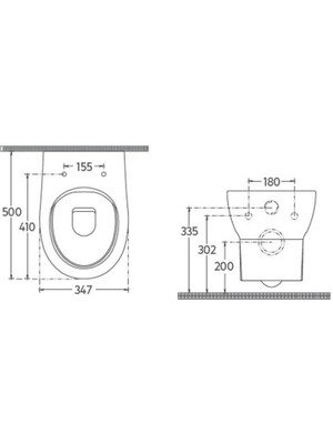 Isvea Absolute Rimless Asma Klozet