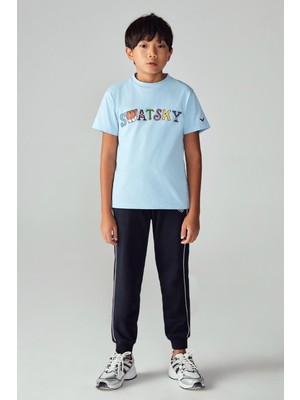 Swatsky Erkek Çocuk Açık Mavi T-Shirt 23PFWSW1568