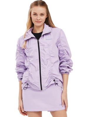 Skechers Micro Collection W Hooded Jacket Kadın Lila Mont S241094-505