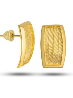 Serra Jewels Gümüş Trabzon Hasır Kadın Küpe