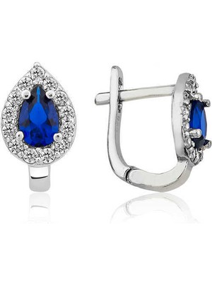 Serra Jewels Gümüş Damla J Bayan Küpe