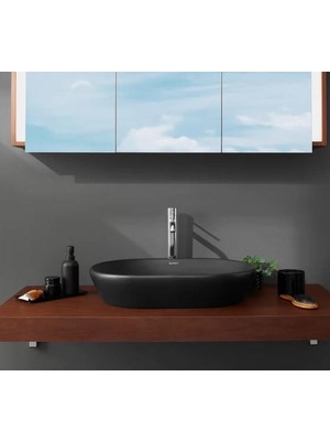 Duravit D-Neo Çanak Lavabo 40 cm Mat Antrasit