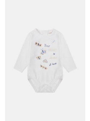 Layette Kız Bebek Beyaz Body 23SS0LT7509