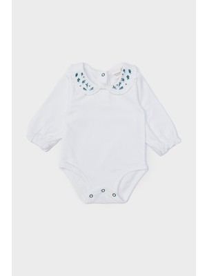 Layette Kız Bebek Beyaz Body 23FW0LT7510