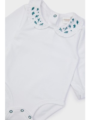 Layette Kız Bebek Beyaz Body 23FW0LT7510